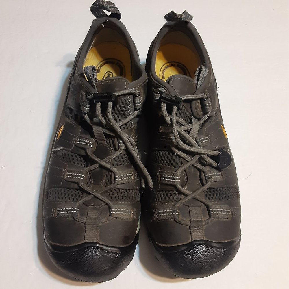 Keen Utility Men's ASTM F2413-11 Steel Toe Work Shoes Size 10EE Cascade Brown